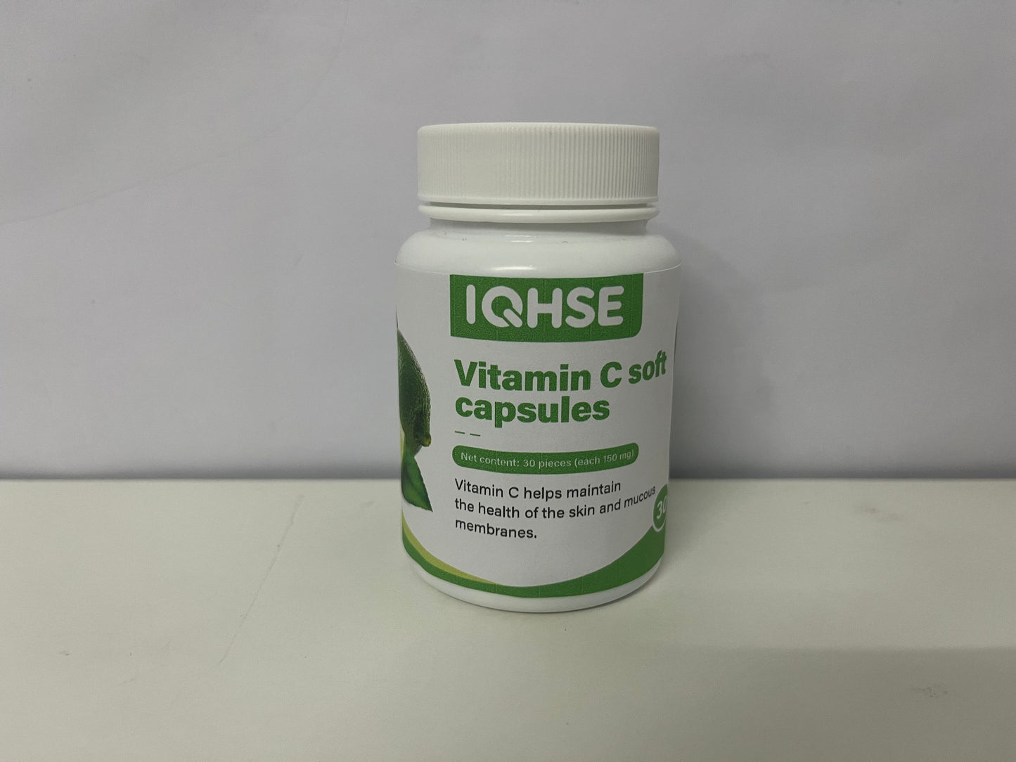IQHSE Vitamin C Soft Capsules 150mg/capsule × 30 Capsules Gentle & Easy to Absorb A Thoughtful Item for Daily Nutritional Support