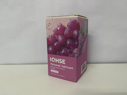 IQHSE Grape Flavor Personal Lubricant
