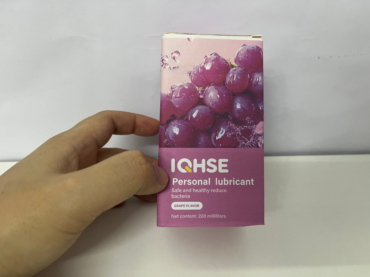 IQHSE Grape Flavor Personal Lubricant
