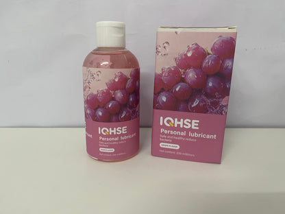 IQHSE Grape Flavor Personal Lubricant