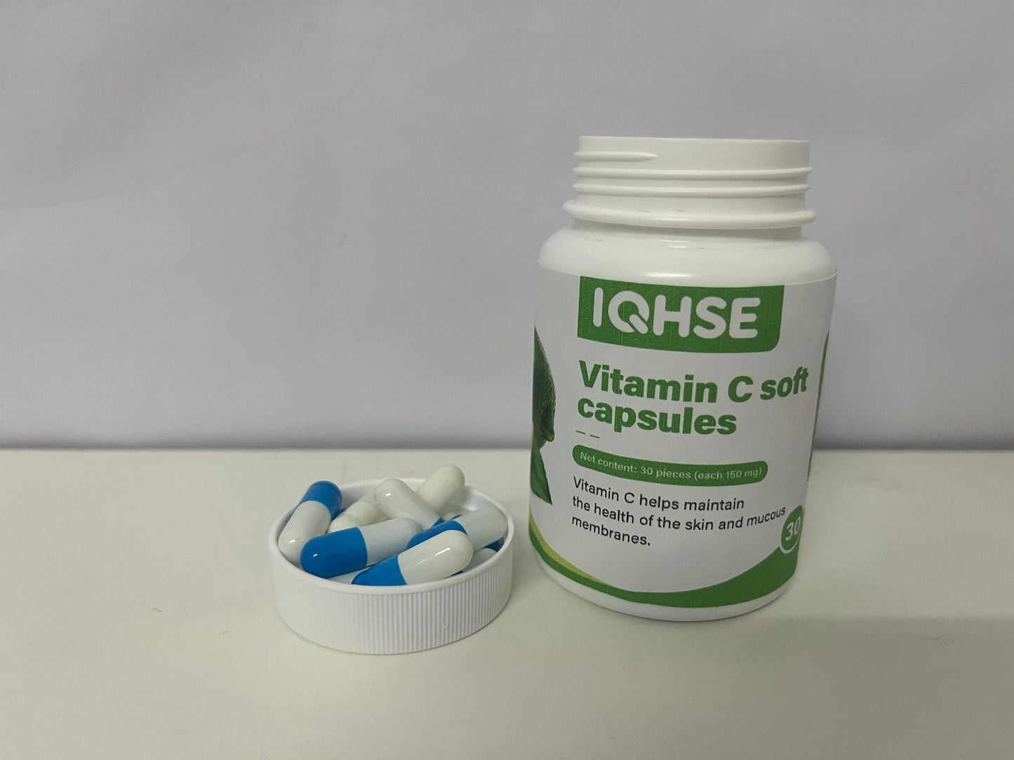 IQHSE Vitamin C Soft Capsules 150mg/capsule × 30 Capsules Gentle & Easy to Absorb A Thoughtful Item for Daily Nutritional Support