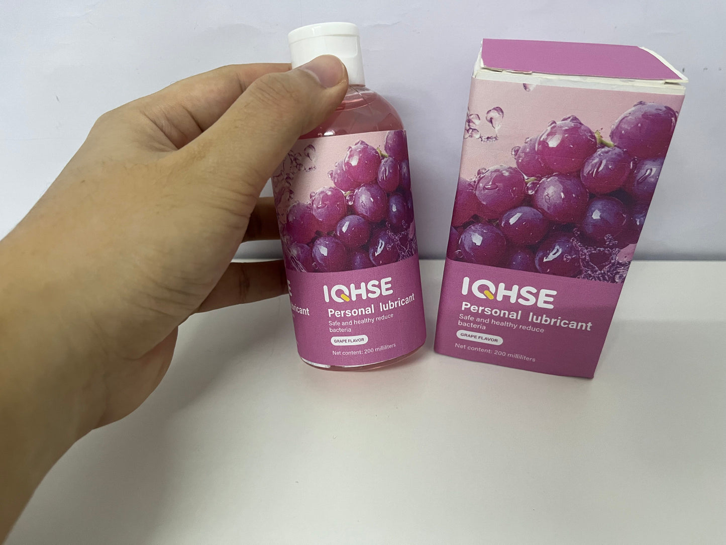 IQHSE Grape Flavor Personal Lubricant