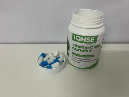 IQHSE Vitamin C Soft Capsules 150mg/capsule × 30 Capsules Gentle & Easy to Absorb A Thoughtful Item for Daily Nutritional Support