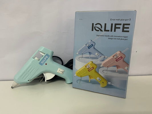 IQLIFE Hot Melt Glue Gun Ergonomic Handle Design A Practical Bonding Tool for DIY Crafts