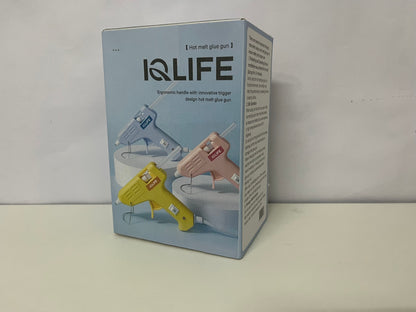 IQLIFE Hot Melt Glue Gun Ergonomic Handle Design A Practical Bonding Tool for DIY Crafts