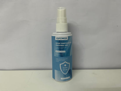 IQPOWER Personal Spray Sanitizer 100ML No-Wash Quick-Dry A Portable Cleaning Item for Daily Protection