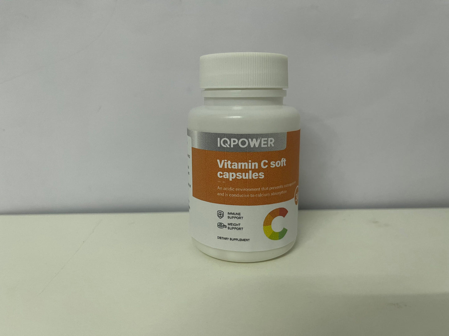 IQPOWER Vitamin C Soft Capsules Multi-Effect Nutritional Support A Practical Item for Daily Health Care