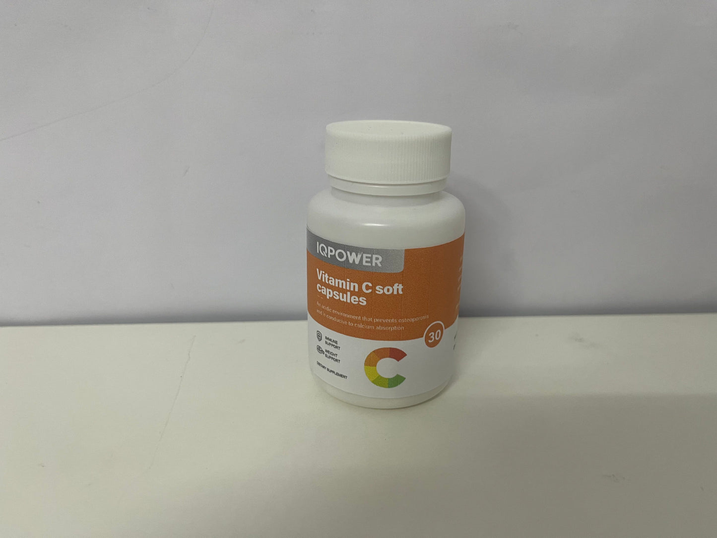 IQPOWER Vitamin C Soft Capsules Multi-Effect Nutritional Support A Practical Item for Daily Health Care