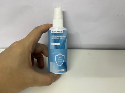 IQPOWER Personal Spray Sanitizer 100ML No-Wash Quick-Dry A Portable Cleaning Item for Daily Protection