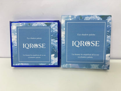 IQROSE Deep Sea Blue 9-Color Eyeshadow Palette Multi-Texture Fit A Creative Item for Personalized Eye Makeup