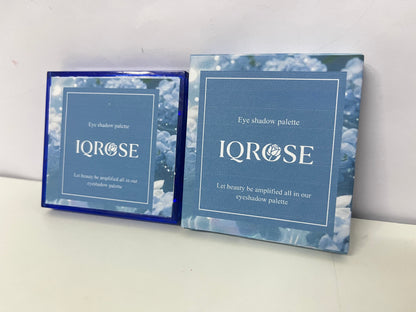 IQROSE Deep Sea Blue 9-Color Eyeshadow Palette Multi-Texture Fit A Creative Item for Personalized Eye Makeup