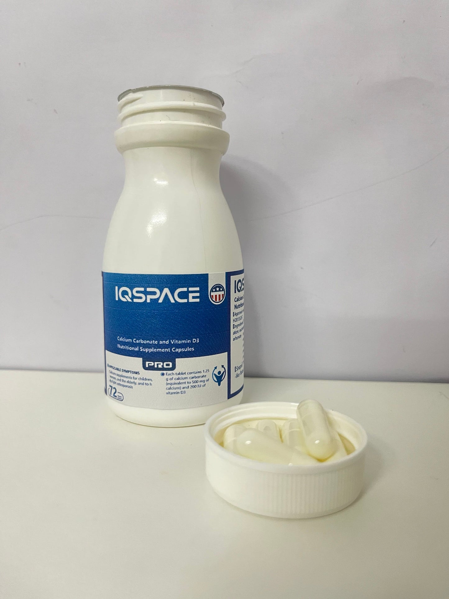 【IQSPACE Calcium Carbonate & Vitamin D3 Nutritional Supplements】—— Targeted Nutrient Support for All Ages