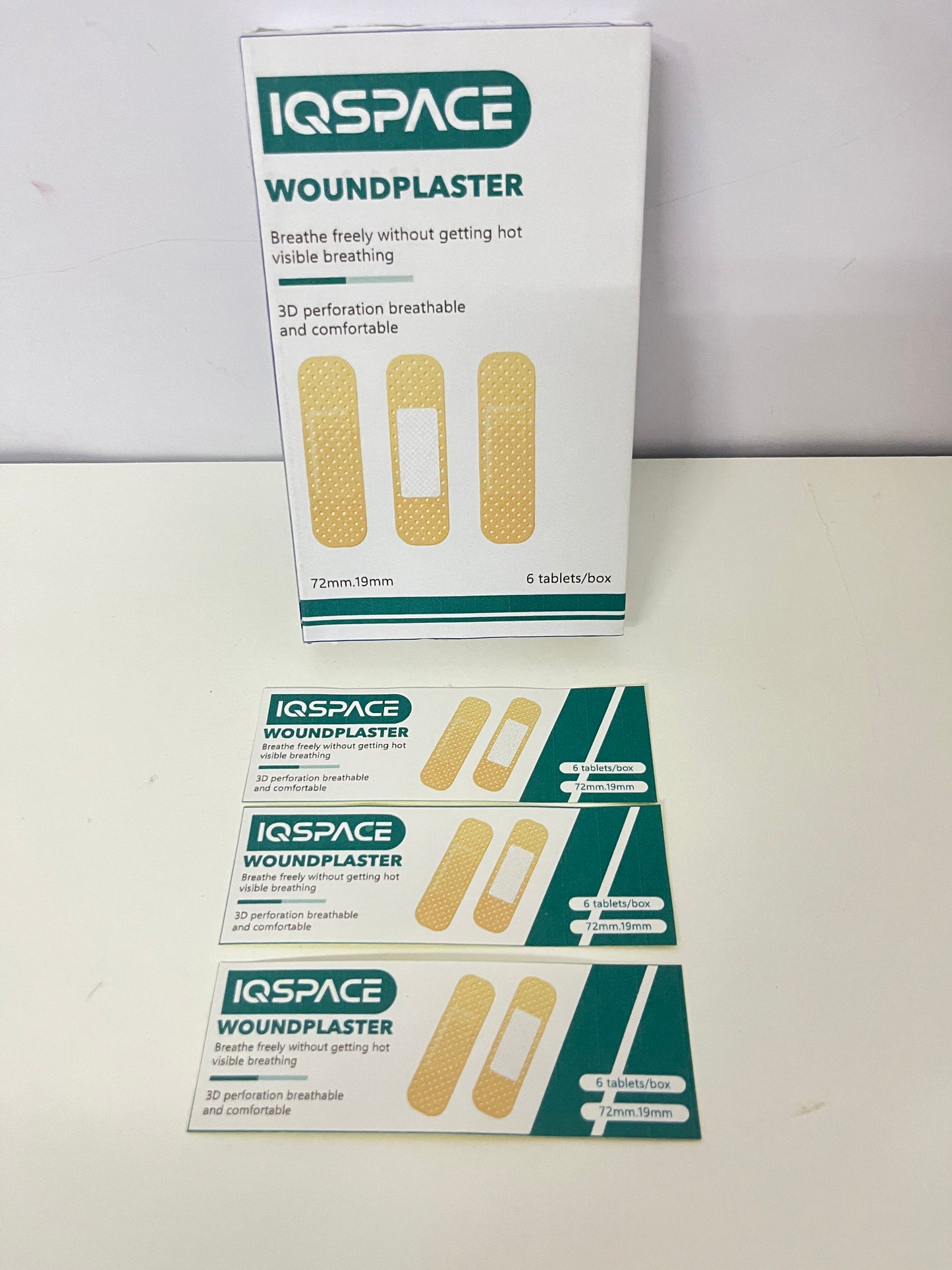 【IQSPACE Adhesive Bandages (Woundplaster)】—— Breathable & Comfortable Daily Wound Care Essential