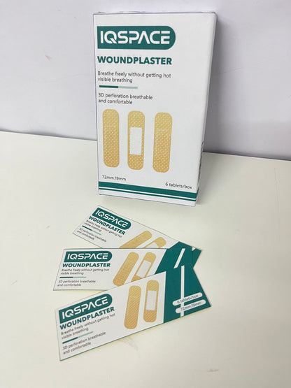 【IQSPACE Adhesive Bandages (Woundplaster)】—— Breathable & Comfortable Daily Wound Care Essential