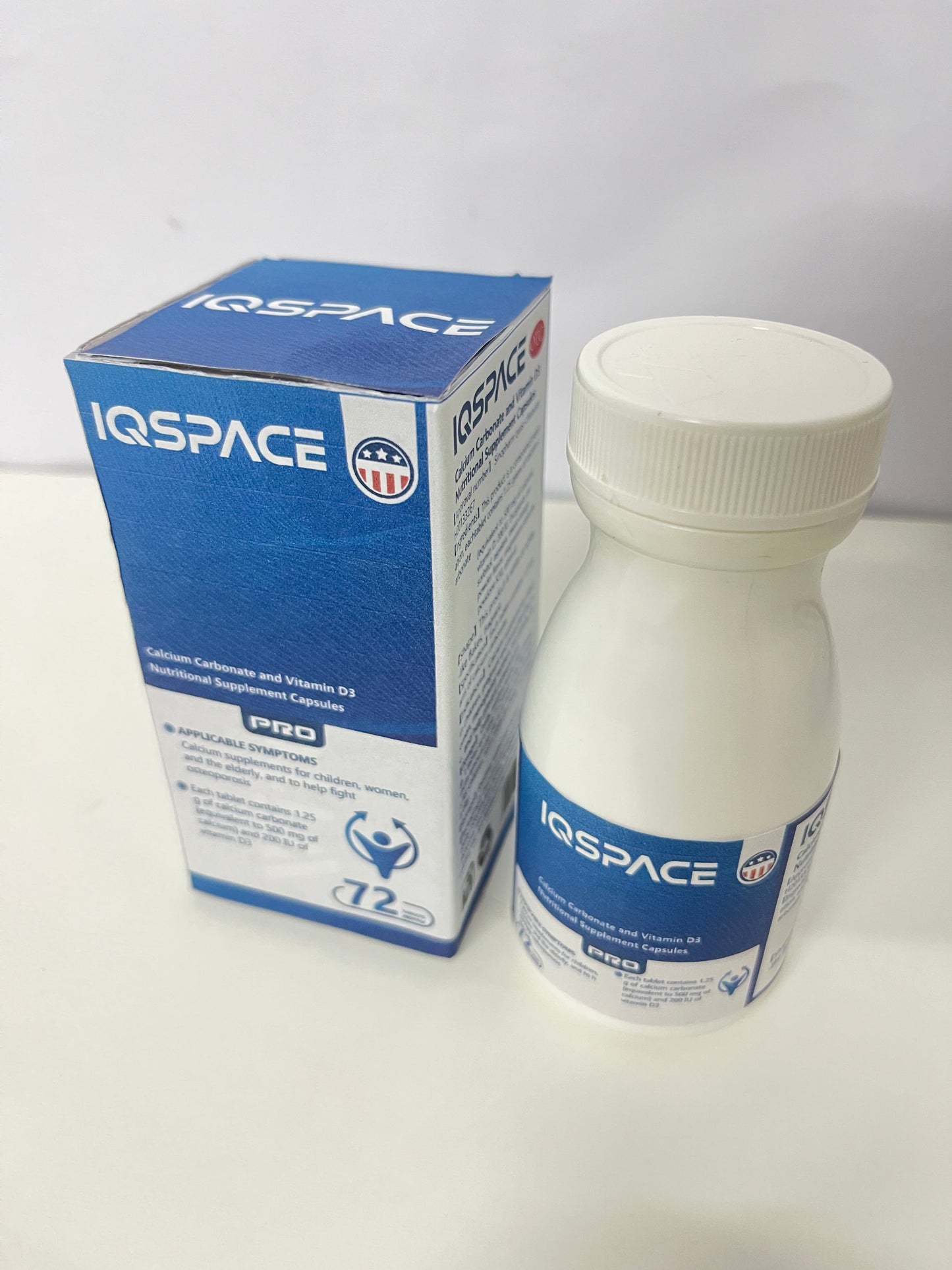 【IQSPACE Calcium Carbonate & Vitamin D3 Nutritional Supplements】—— Targeted Nutrient Support for All Ages
