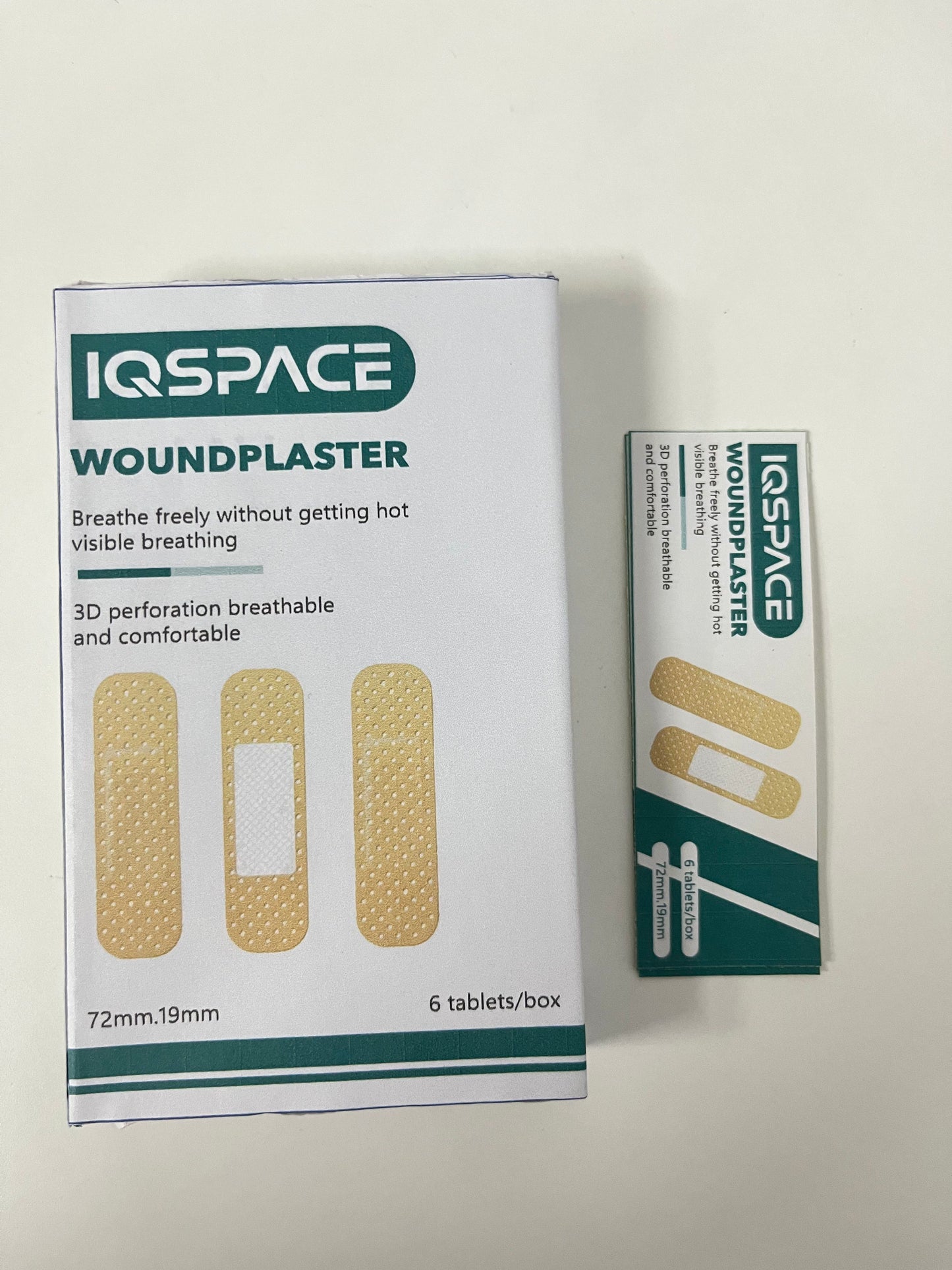 【IQSPACE Adhesive Bandages (Woundplaster)】—— Breathable & Comfortable Daily Wound Care Essential