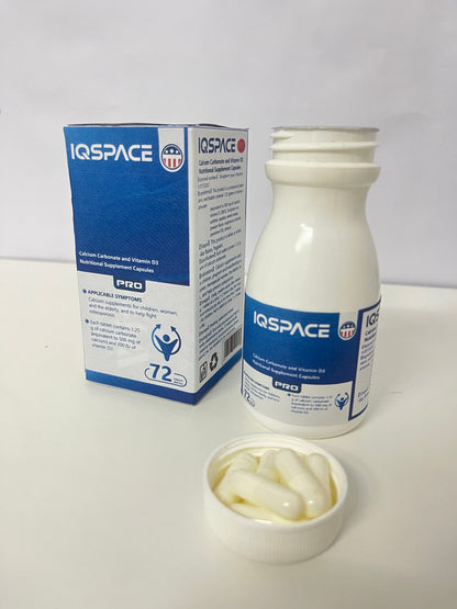 【IQSPACE Calcium Carbonate & Vitamin D3 Nutritional Supplements】—— Targeted Nutrient Support for All Ages