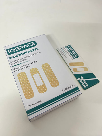 【IQSPACE Adhesive Bandages (Woundplaster)】—— Breathable & Comfortable Daily Wound Care Essential