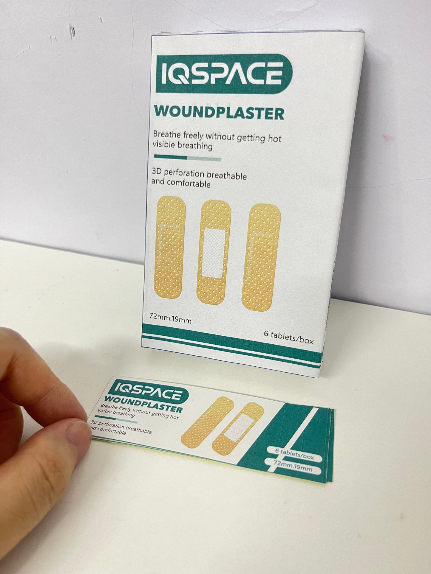 【IQSPACE Adhesive Bandages (Woundplaster)】—— Breathable & Comfortable Daily Wound Care Essential