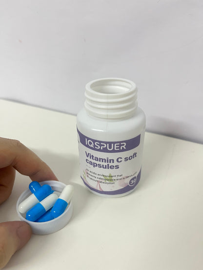 【IQSPUER Vitamin C Soft Capsules】—— Nutritional Support for Daily Wellness