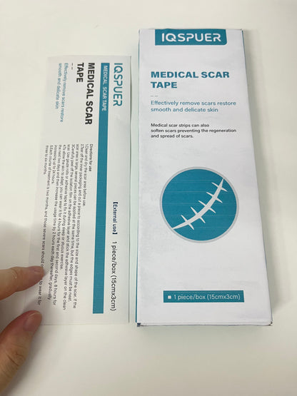 【IQSPUER Medical Scar Tape】—— Targeted Scar Care for Smoother Skin