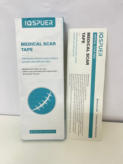 【IQSPUER Medical Scar Tape】—— Targeted Scar Care for Smoother Skin