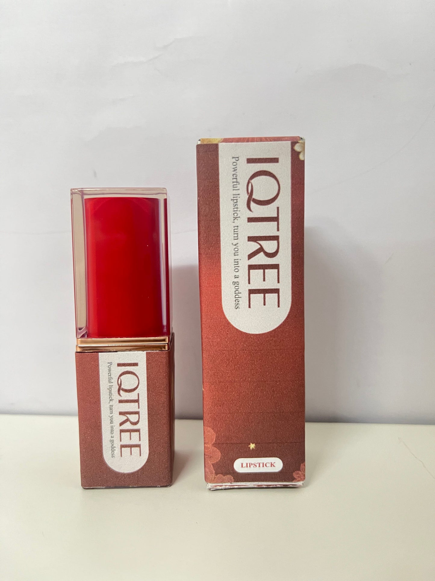 IQTREE Temperature-Color Changing Lip Balm Lipstick Orange-Tone No-Makeup Essential A Natural Glow Item for Daily Casual Looks