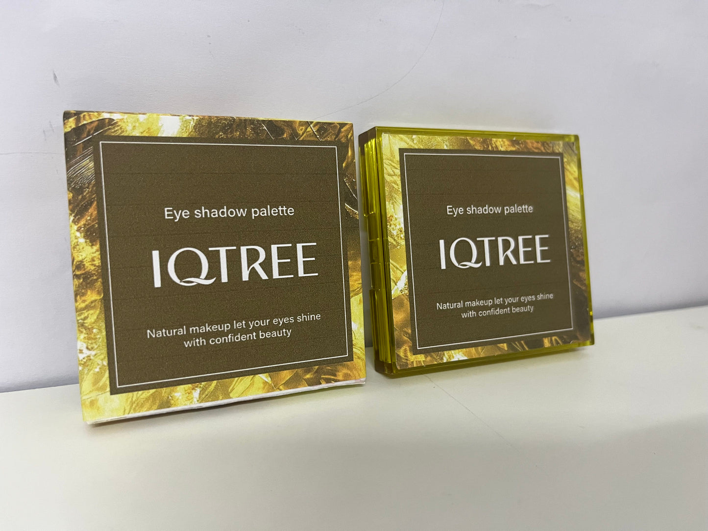 IQTREE Gilded Warm Brown 9-Color Eyeshadow Palette Multi-Texture Fit A Versatile Item for Daily &amp; Atmospheric Eye Makeup
