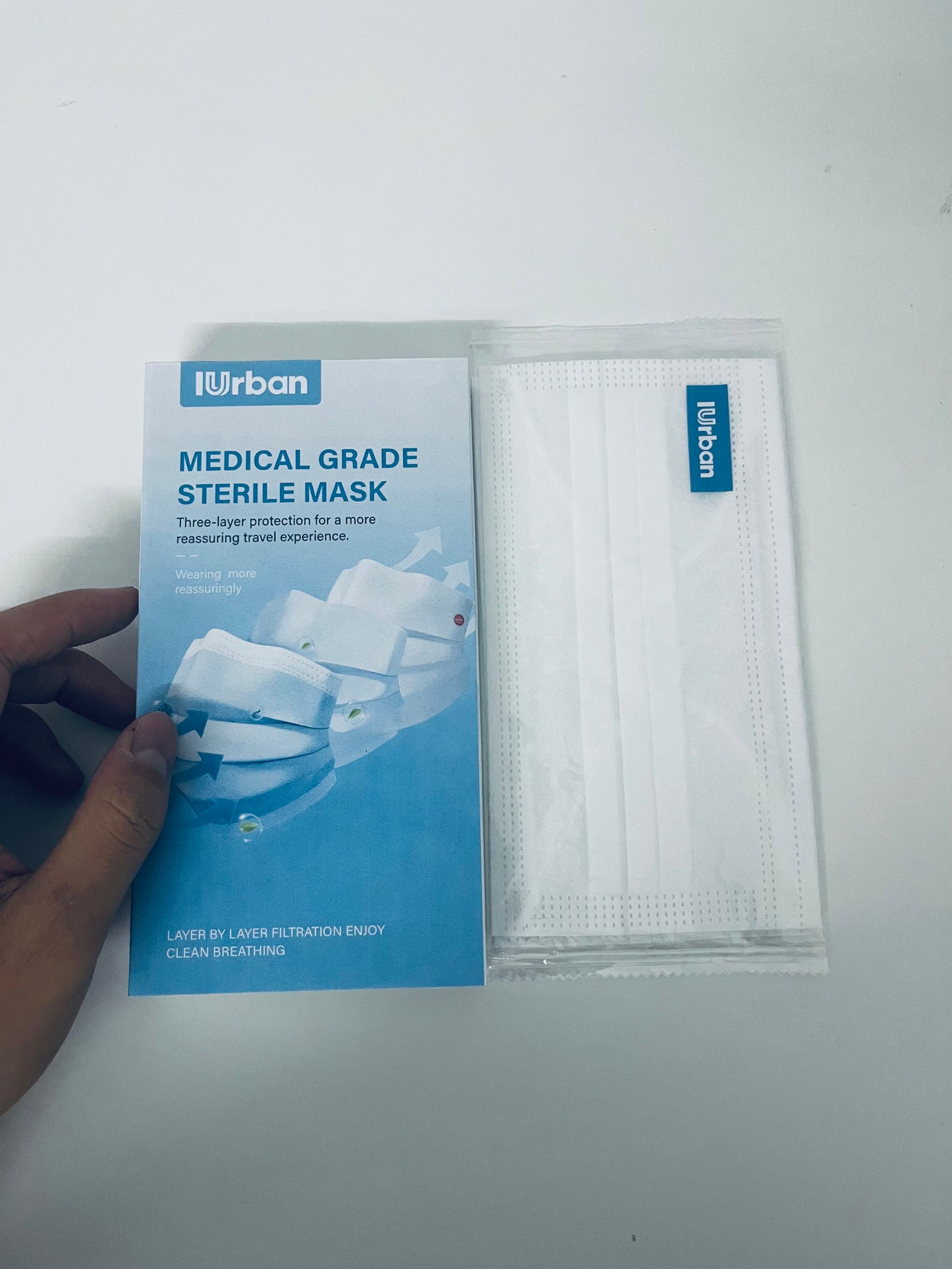 IUrban Medical Grade Sterile Mask Multi-Layer Protection Individual Packaging A Reliable Protection Companion for Travel