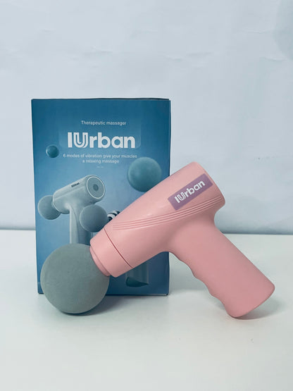 IUrban Portable Massage Gun: 6-Speed Vibration Deep Muscle Relaxation Tool
