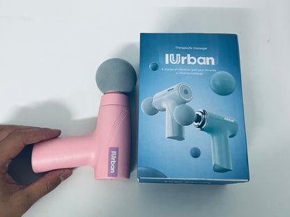 IUrban Portable Massage Gun: 6-Speed Vibration Deep Muscle Relaxation Tool