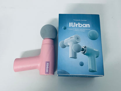 IUrban Portable Massage Gun: 6-Speed Vibration Deep Muscle Relaxation Tool