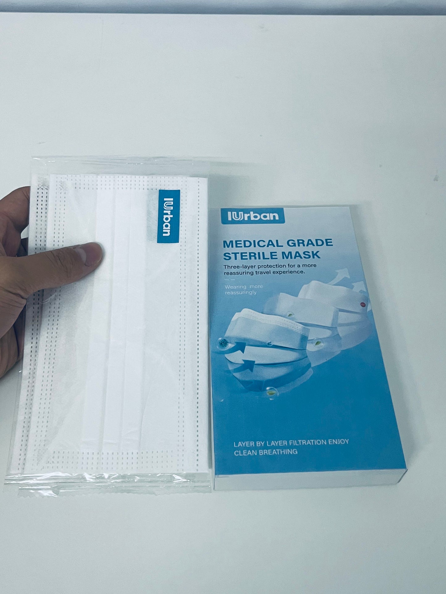 IUrban Medical Grade Sterile Mask Multi-Layer Protection Individual Packaging A Reliable Protection Companion for Travel