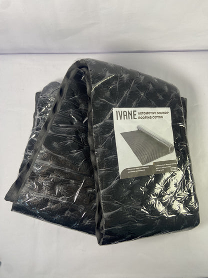 IVANE Black 50 mil 52 sqft Sound Deadening mat - Sound Deadener Mat - Car Sound Dampening Material - Sound dampener - Sound deadening Material Sound Insulation - Car Sound deadening