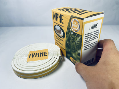 IVANE Window Blocker Noise Dust Insulation Draft Guard 33Feet/10m D-Section Draft Stopper,for Exterior & Interior Doors Weather Stripping Door Seal,Blocker Noise Cold Air Insulation