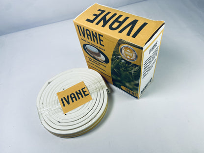 IVANE Window Blocker Noise Dust Insulation Draft Guard 33Feet/10m D-Section Draft Stopper,for Exterior & Interior Doors Weather Stripping Door Seal,Blocker Noise Cold Air Insulation