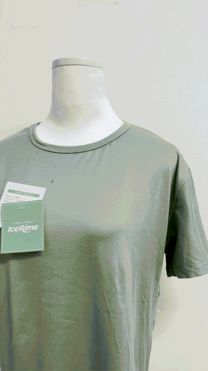 IceRime T-Shirts for Women - Short Sleeve Basic Tees Soft Crew Neck Trendy Summer Tops for Casual Outfits 2025
