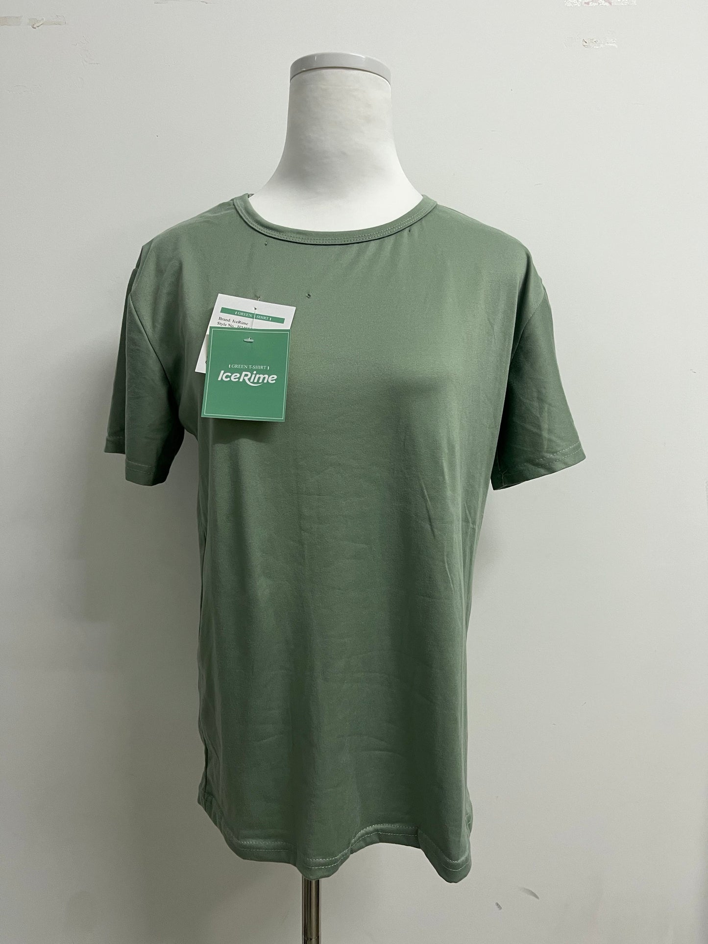 IceRime T-Shirts for Women - Short Sleeve Basic Tees Soft Crew Neck Trendy Summer Tops for Casual Outfits 2025