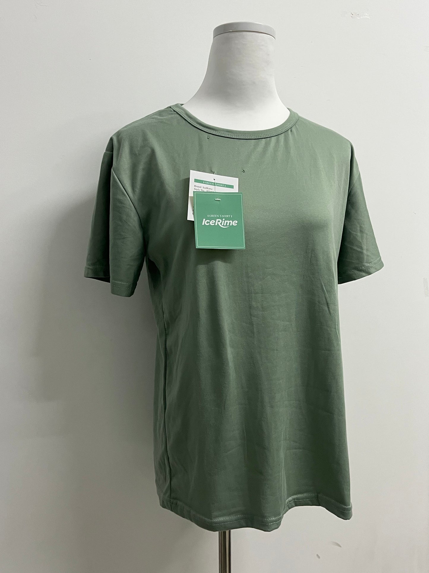IceRime T-Shirts for Women - Short Sleeve Basic Tees Soft Crew Neck Trendy Summer Tops for Casual Outfits 2025