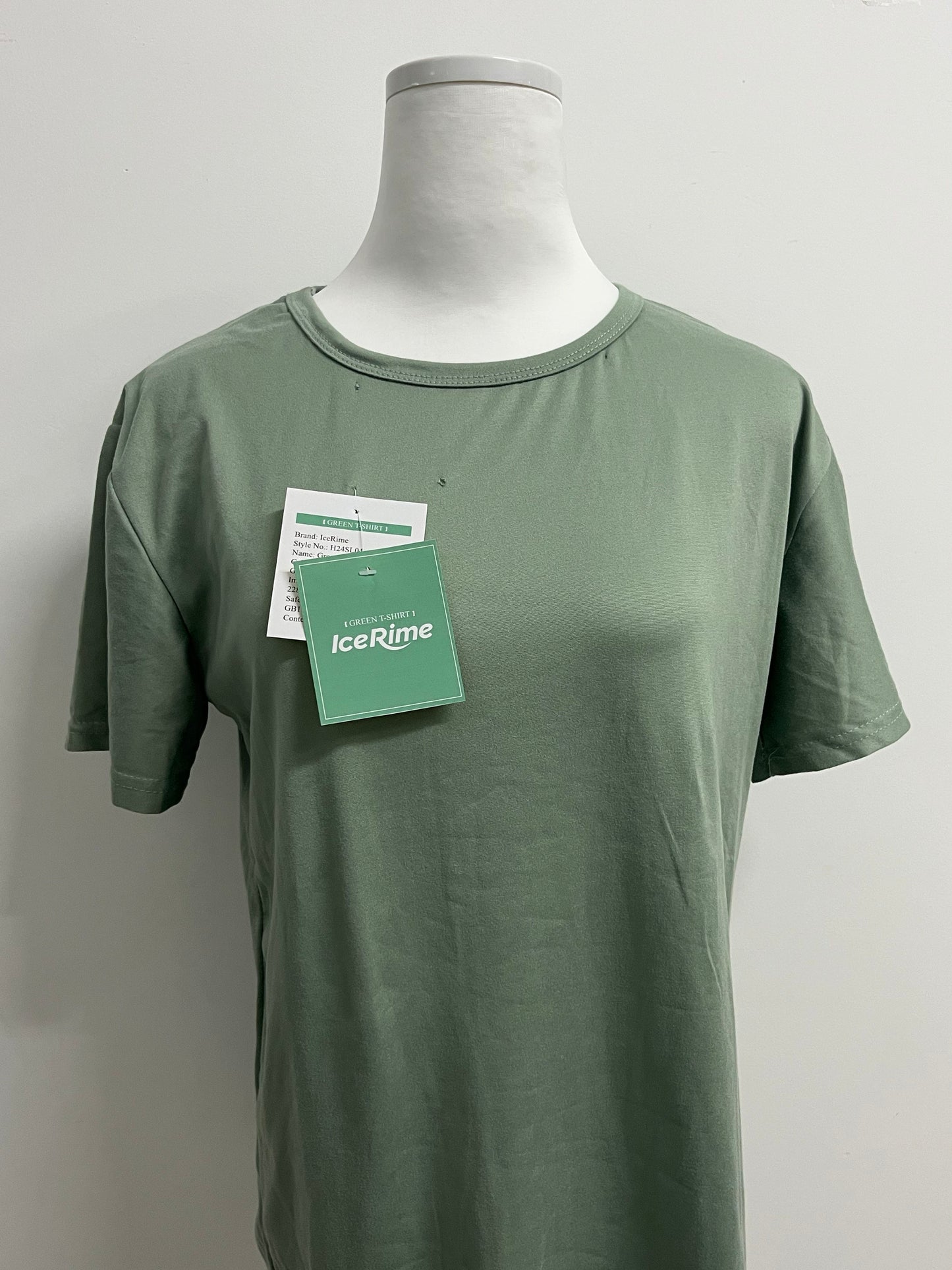 IceRime T-Shirts for Women - Short Sleeve Basic Tees Soft Crew Neck Trendy Summer Tops for Casual Outfits 2025