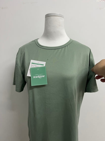 IceRime T-Shirts for Women - Short Sleeve Basic Tees Soft Crew Neck Trendy Summer Tops for Casual Outfits 2025