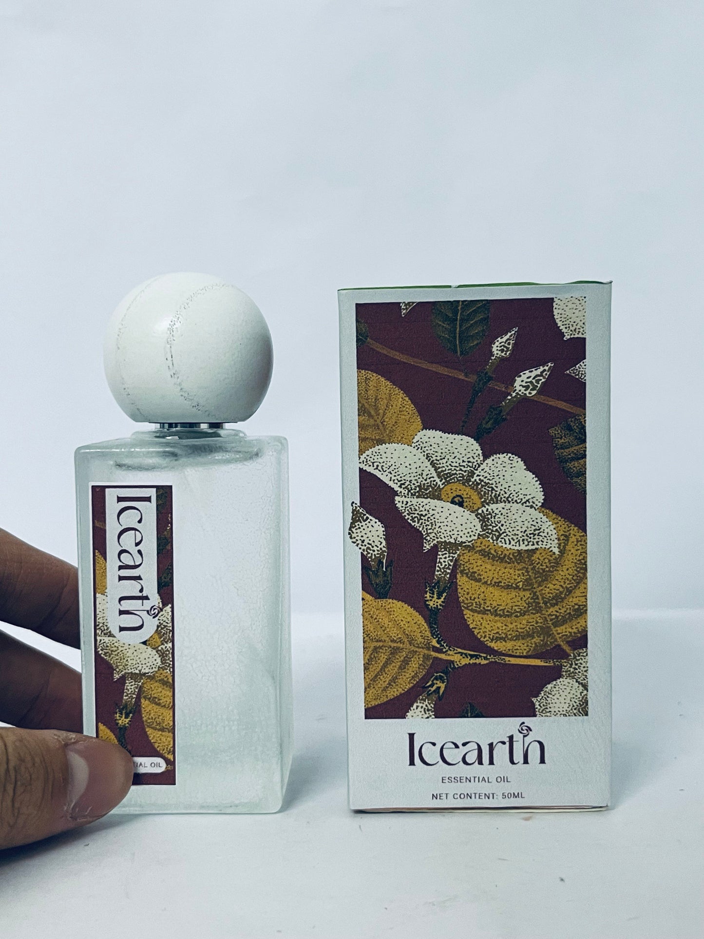 Icearth Natural Plant Essential Oil 50ml, Multi-Effect Skin Care & Aromatherapy Oil, Brightening & Repairing, Soothing Body & Mind