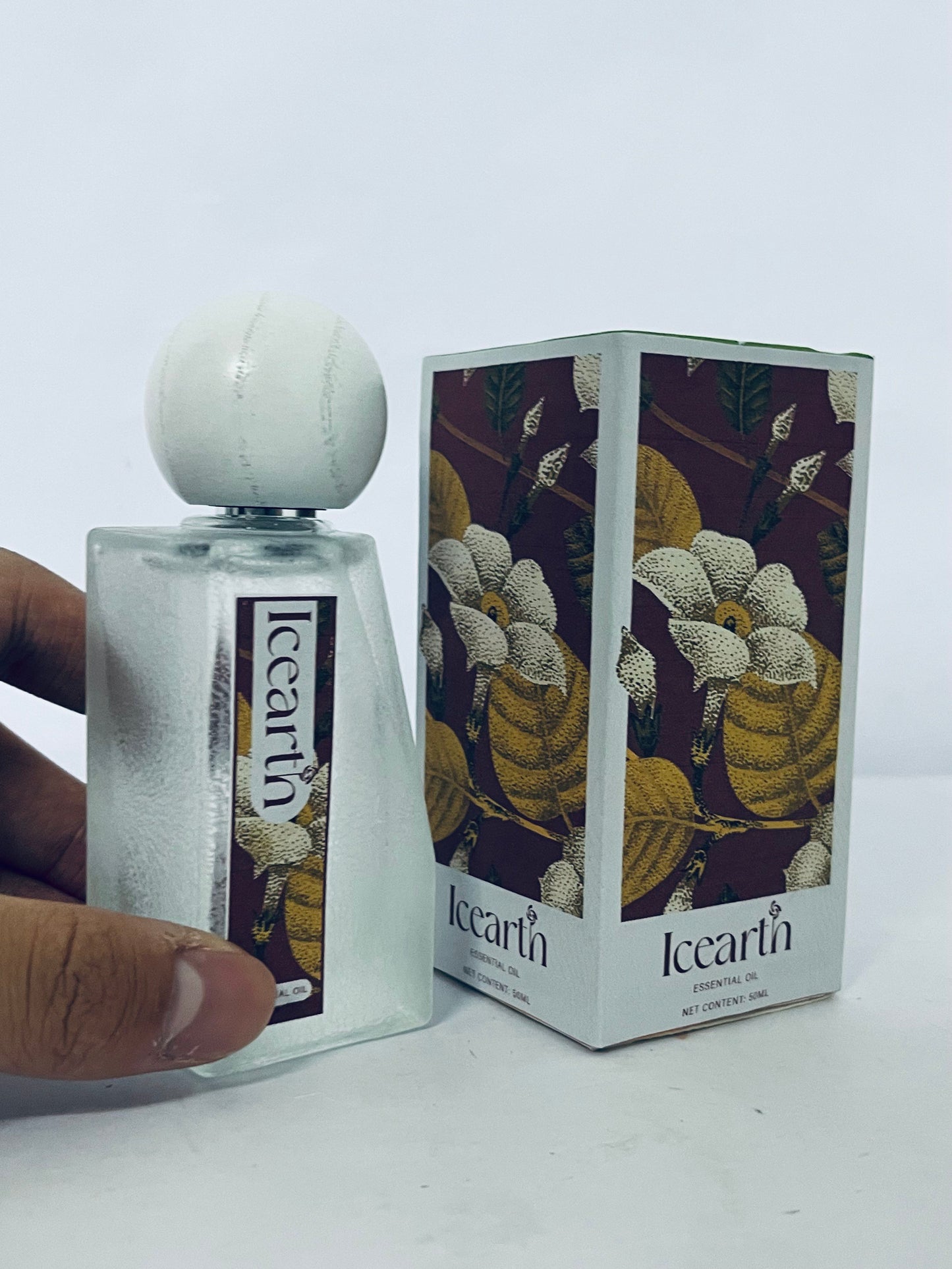 Icearth Natural Plant Essential Oil 50ml, Multi-Effect Skin Care & Aromatherapy Oil, Brightening & Repairing, Soothing Body & Mind