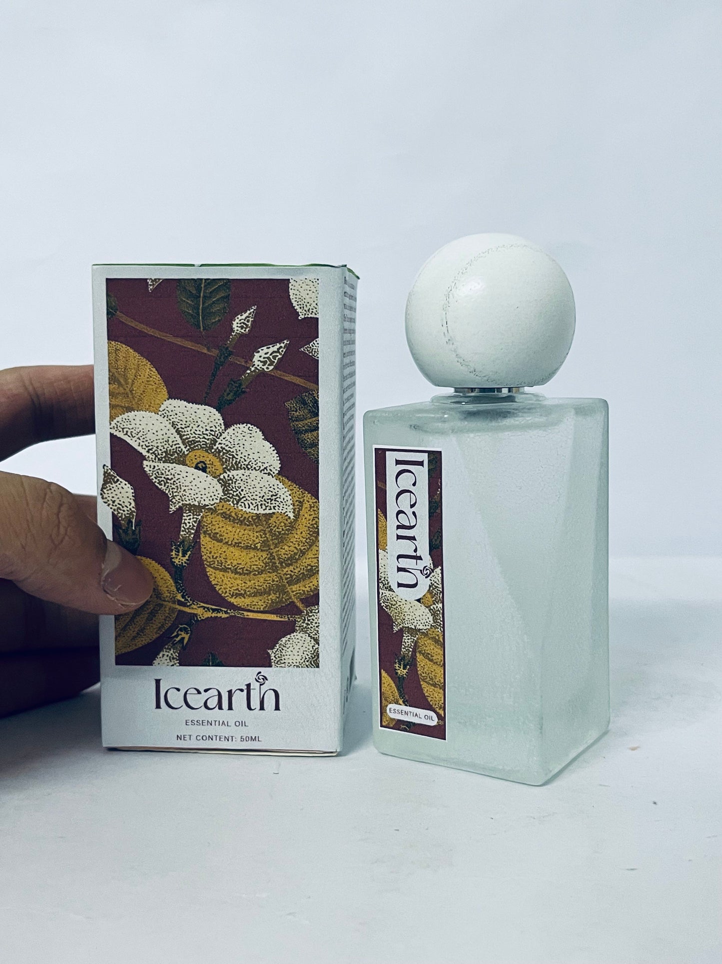 Icearth Natural Plant Essential Oil 50ml, Multi-Effect Skin Care & Aromatherapy Oil, Brightening & Repairing, Soothing Body & Mind