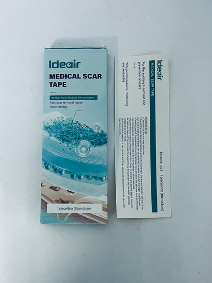 Ideair  Medical dressings Silicone Ultra Absorbent Dressing Pads - Adhesive Wound Bandage with Gentle Border, Waterproof Soft Gauze for Post Surgical and Bed Sore Exudate Management
