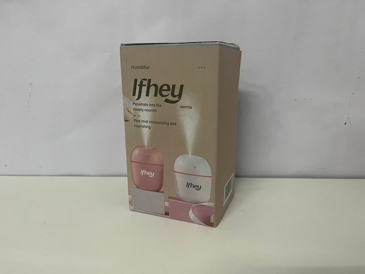 [Ifhey Humidifiers]-Mini Capsule Humidifier - Quiet Fine Mist USB Desktop Hydrator