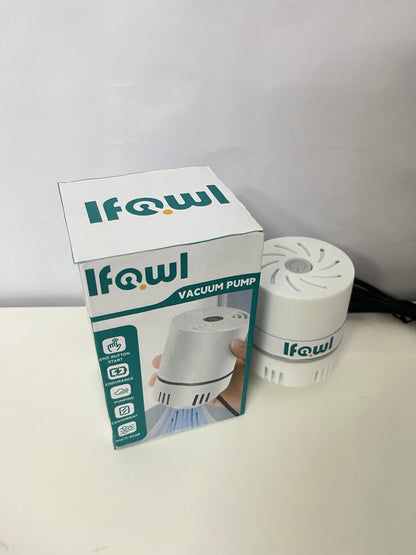 Ifowl Multi-functional Electric Vacuum Pump | One-button Pumping, Multi-gear Adjustment, Make Storage and Fresh-keeping Easier