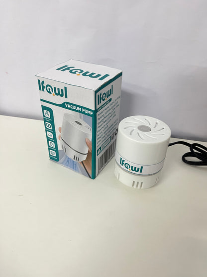 Ifowl Multi-functional Electric Vacuum Pump | One-button Pumping, Multi-gear Adjustment, Make Storage and Fresh-keeping Easier