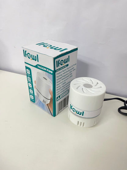 Ifowl Multi-functional Electric Vacuum Pump | One-button Pumping, Multi-gear Adjustment, Make Storage and Fresh-keeping Easier