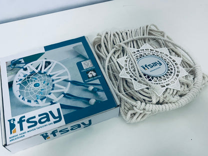 Ifsay Nordic Hand-Knitted Cotton Dreamcatcher